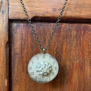 Watch Face Necklace